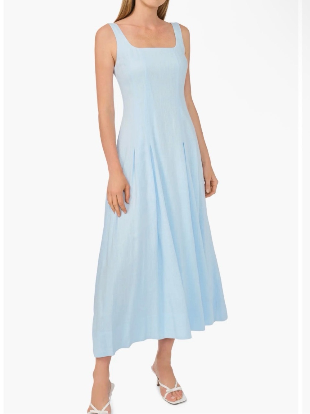 Ted baker Sleeveless Pleated Midi Dress
